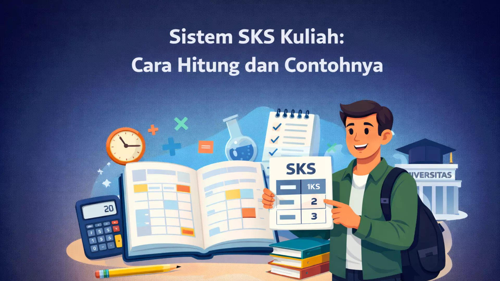 Sistem SKS Kuliah: Cara Hitung dan Contohnya